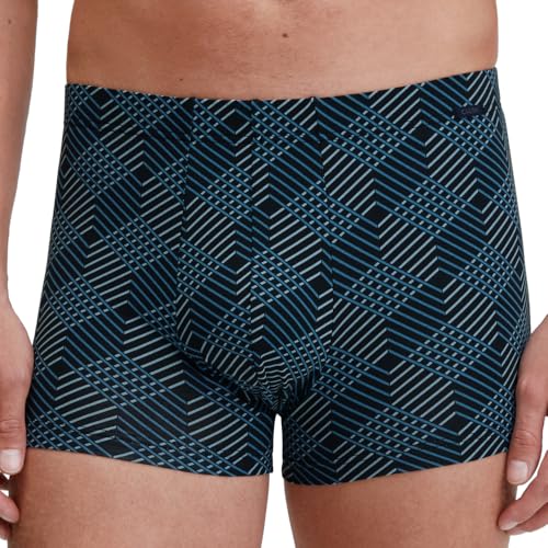 CALIDA Grafic Cotton Boxershorts Herren, aus 100% PIMA-Baumwolle, mit stoffüberzogenem Gummibund von CALIDA