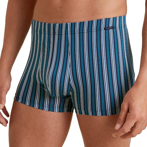 CALIDA Grafic Cotton Boxershorts Herren, aus 100% PIMA-Baumwolle, mit stoffüberzogenem Gummibund von CALIDA