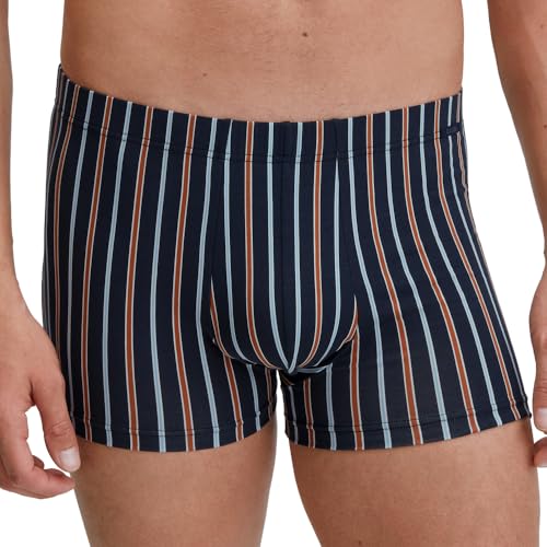 CALIDA Grafic Cotton Boxershorts Herren, aus 100% PIMA-Baumwolle, mit stoffüberzogenem Gummibund von CALIDA