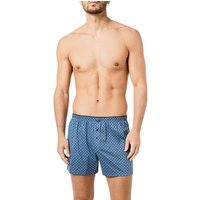 CALIDA Herren Boxershorts blau Baumwolle gemustert von CALIDA