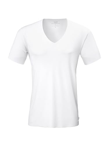 CALIDA Clean Line Kurzarm-Shirt, V-Neck Herren von CALIDA