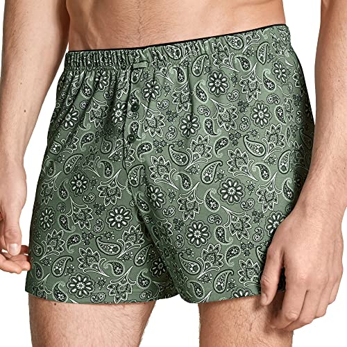 Calida Herren Cotton Choice Boxershorts, Loden Frost, 46-48 von CALIDA