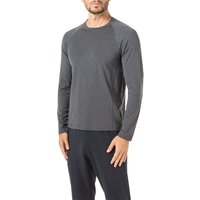 CALIDA Herren Longsleeve Grau Modal unifarben von CALIDA