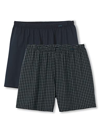 Calida Herren Prints Benefit Boxershorts, Fog, 46-48 von CALIDA