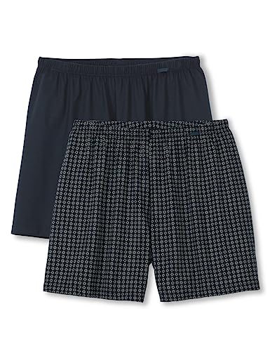 Calida Herren Prints Benefit Boxershorts, Fog, 50 von CALIDA