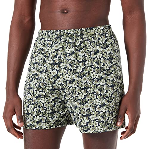 Calida Herren Prints Boxershorts, Olive Oil, 50 von CALIDA