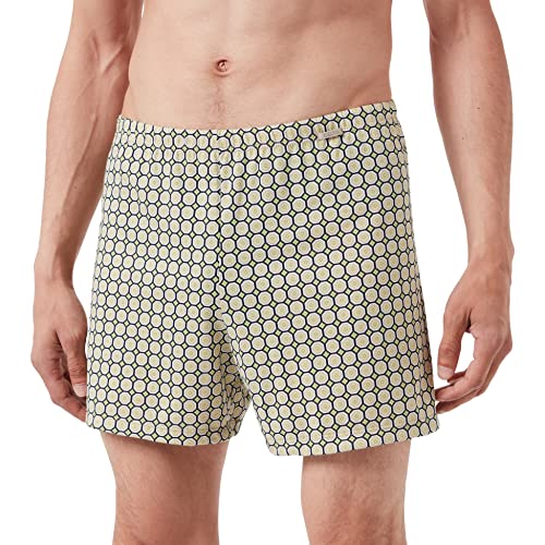 Calida Herren Prints Boxershorts, White Pepper, 52-54 von CALIDA