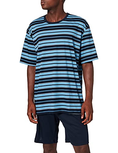 CALIDA Herren Pyjamaset Relax Streamline 1, dark sapphire aus 100% Baumwolle, hoher , Größe: 52/54 von CALIDA