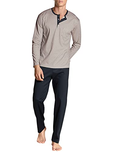 Calida Herren Relax Selected 2 Pyjamaset, Moonbeam, 52-54 von CALIDA