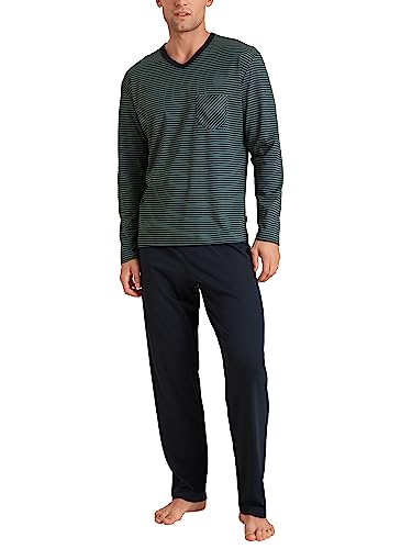 CALIDA Herren Relax Streamline Pyjamaset, Dark Glen, 102-106 EU von CALIDA