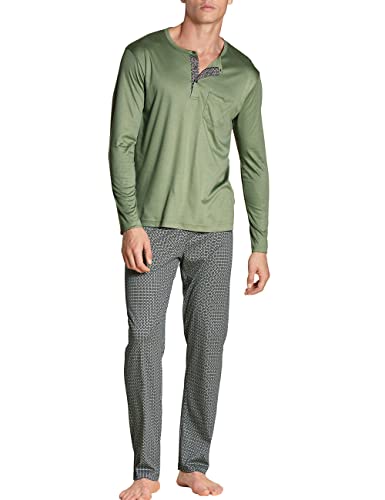 Calida Herren Relax Superlight Pyjamaset, Loden Frost, 46-48 von CALIDA