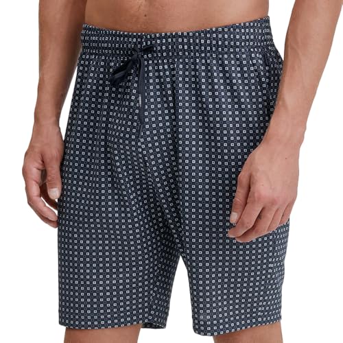CALIDA Remix Basic Sleep Bermudas Herren, Bio Baumwolle, sportlicher Schnitt, amtungsaktiv, pflegeleicht von CALIDA