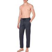 CALIDA Herren Pyjamahose blau Jersey-Baumwolle gemustert von CALIDA