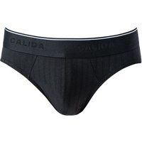 CALIDA Herren Slip schwarz Baumwolle unifarben von CALIDA