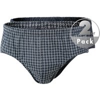 CALIDA Herren Slips blau Baumwolle gemustert von CALIDA