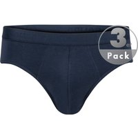 CALIDA Herren Slips blau Baumwolle unifarben von CALIDA