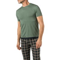 CALIDA Herren T-Shirt grün Modal unifarben von CALIDA