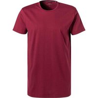 CALIDA Herren T-Shirt rot Baumwolle unifarben von CALIDA