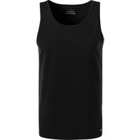 CALIDA Herren Tanktop schwarz Baumwolle unifarben von CALIDA