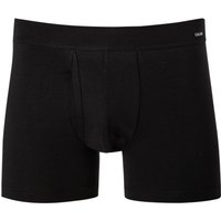 CALIDA Herren Trunk schwarz Baumwolle unifarben von CALIDA