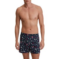 CALIDA Herren Unterwäsche blau Reine Baumwolle Gemustert,Geprintet von CALIDA