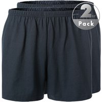 CALIDA Herren Boxershorts blau Baumwolle unifarben von CALIDA
