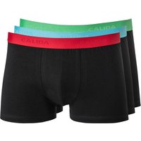 CALIDA Herren Trunks schwarz Baumwolle & Mix unifarben von CALIDA