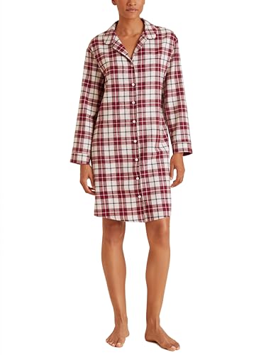 CALIDA Holiday Dreams Flanell-Nachthemd, Länge 95 cm Damen von CALIDA