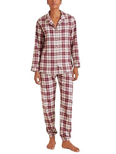 CALIDA Holiday Dreams Flanell-Pyjama, durchgeknöpft Damen von CALIDA