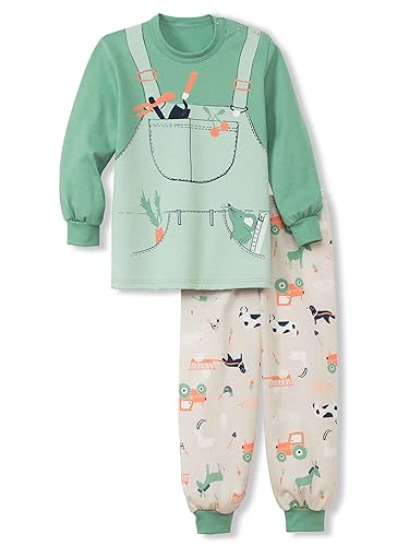 CALIDA Toddlers Farm Kinder Bündchen-Pyjama Jungen von CALIDA