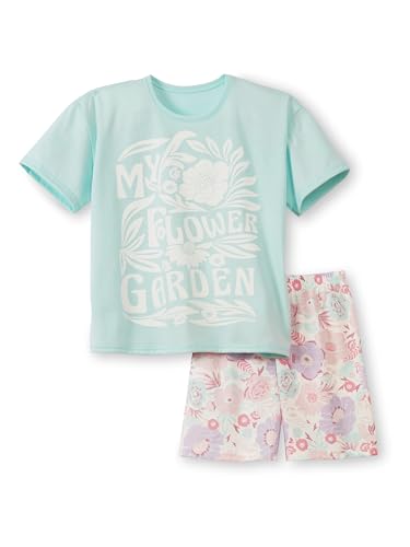 CALIDA Kids Flowers Mädchen Kurz-Pyjama Mädchen von CALIDA