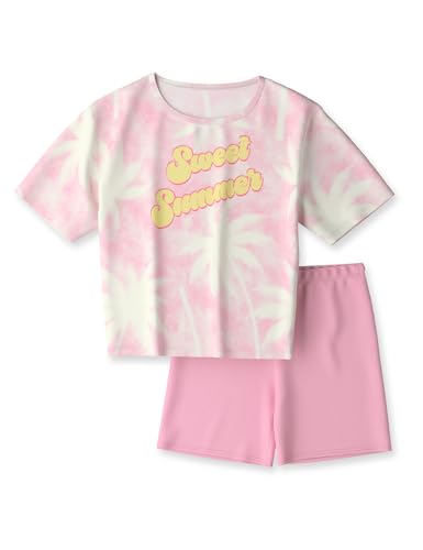 CALIDA Kids Kurz-Pyjama Kinder, aus 100% weicher Bio Baumwolle, natürliche Temperaturregulierung, pflegeleicht von CALIDA