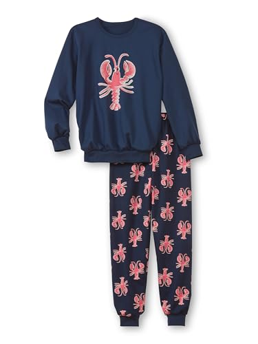 CALIDA Kids Bündchen-Pyjama Damen, aus 100% Bio-Baumwolle von CALIDA