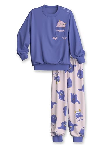 CALIDA Toddlers Bündchen-Pyjama Kinder, aus Bio Baumwolle, hautfreundlich, pflegeleicht von CALIDA