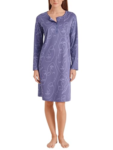 CALIDA Night Lovers Langarm-Sleepshirt, Länge 100cm Damen von CALIDA