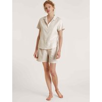 CALIDA Linen Nights Kurz-Pyjama, durchgeknöpft von CALIDA