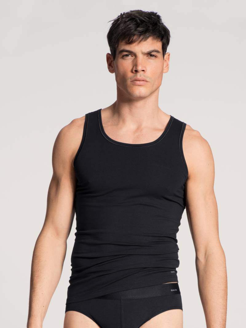 CALIDA - MEN Athletic shirt black - Gr. - L von CALIDA