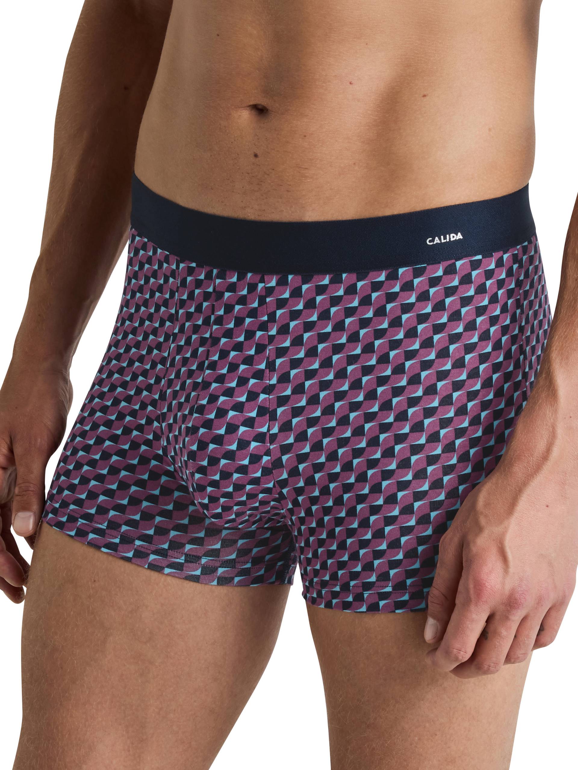 CALIDA - MEN Boxer brief mulberry red - Gr. - XXL von CALIDA