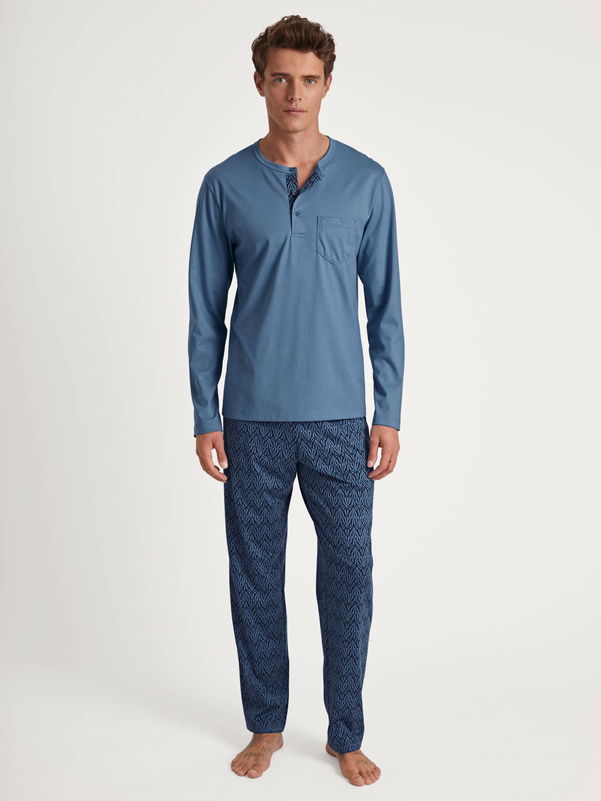 CALIDA - MEN Pyjamas coronet blue - Gr. - M von CALIDA