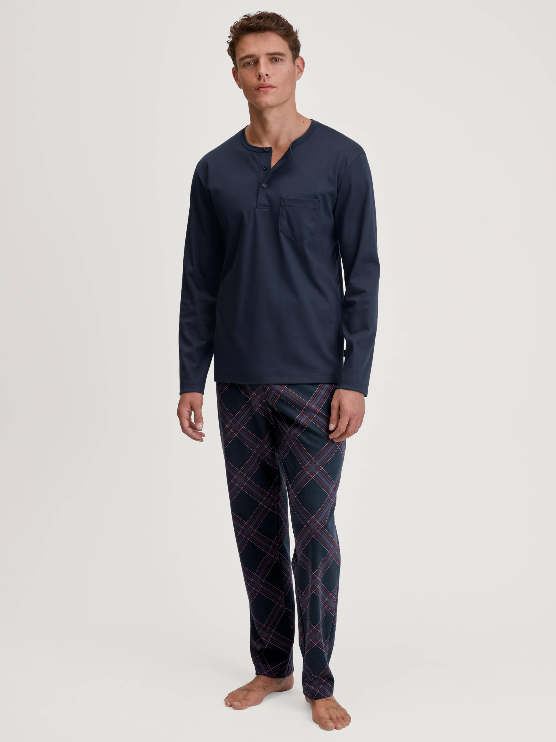CALIDA - MEN Pyjamas dark sapphire - Gr. - M von CALIDA