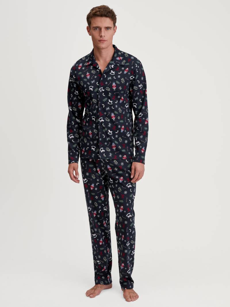 CALIDA - MEN Pyjamas saphir blue - Gr. - XL von CALIDA