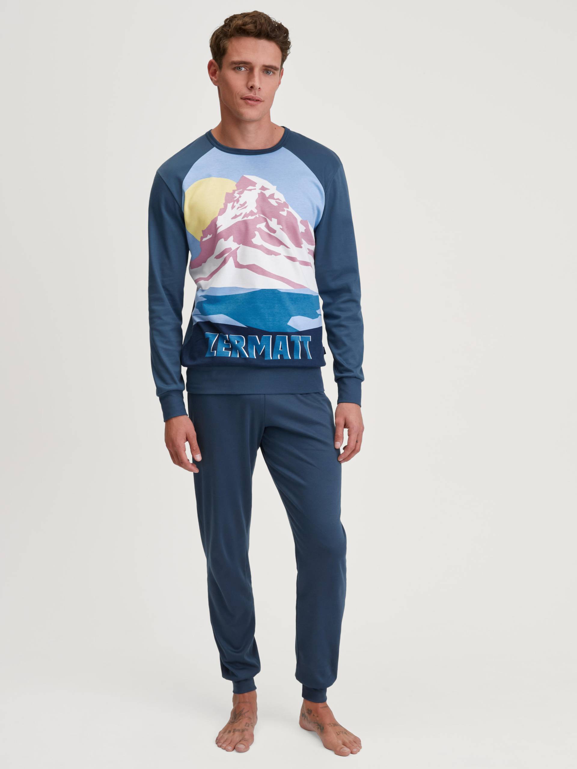 CALIDA - MEN Pyjamas with cuff nordic - Gr. - XL von CALIDA