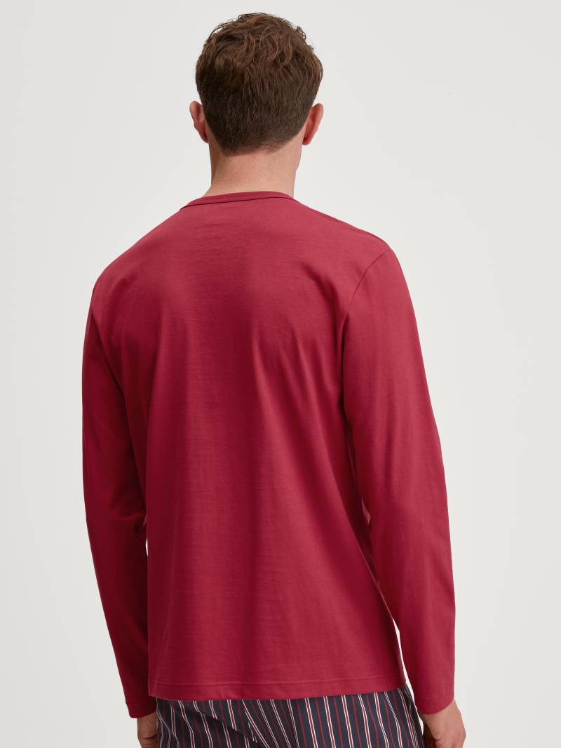 CALIDA - MEN Shirt long-sleeve rio red - Gr. - S von CALIDA