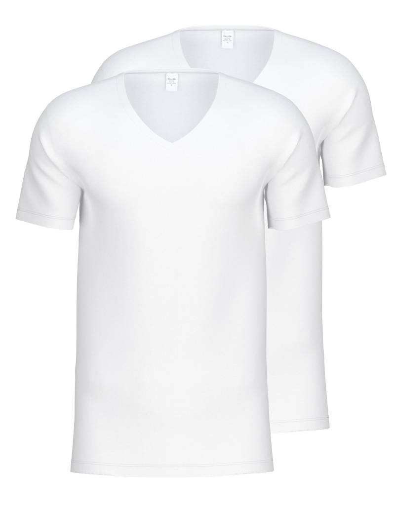 CALIDA - MEN T-shirt white - Gr. - L von CALIDA