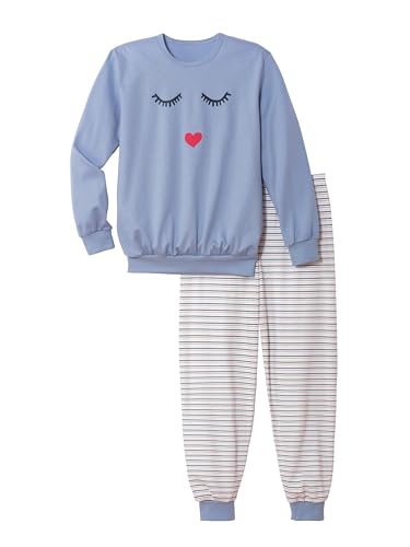 CALIDA Girls Dreams Mädchen Bündchen-Pyjama Mädchen von CALIDA