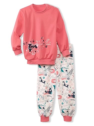 CALIDA Mädchen Toddlers prinsesse Pyjamaset, Wild Rose, 104 EU von CALIDA