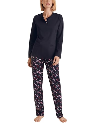 CALIDA Midnight Mushrooms Pyjama Damen von CALIDA