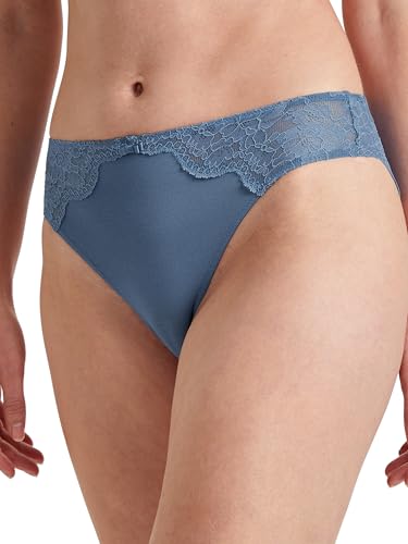 CALIDA Modal Sense Slip Damen, mit floraler Spitze von CALIDA