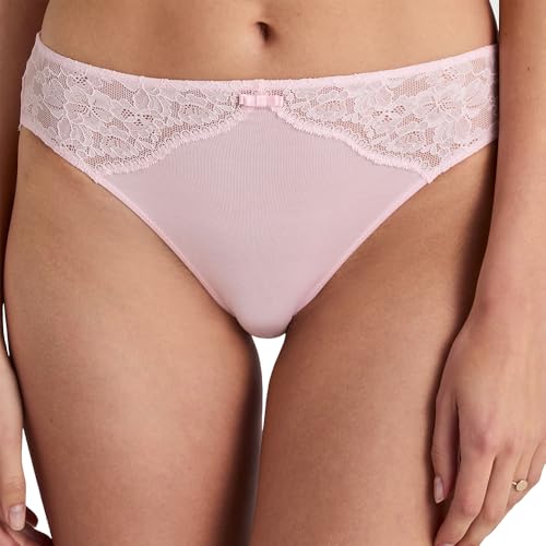 CALIDA Modal Sense Slip Damen, mit floraler Spitze von CALIDA