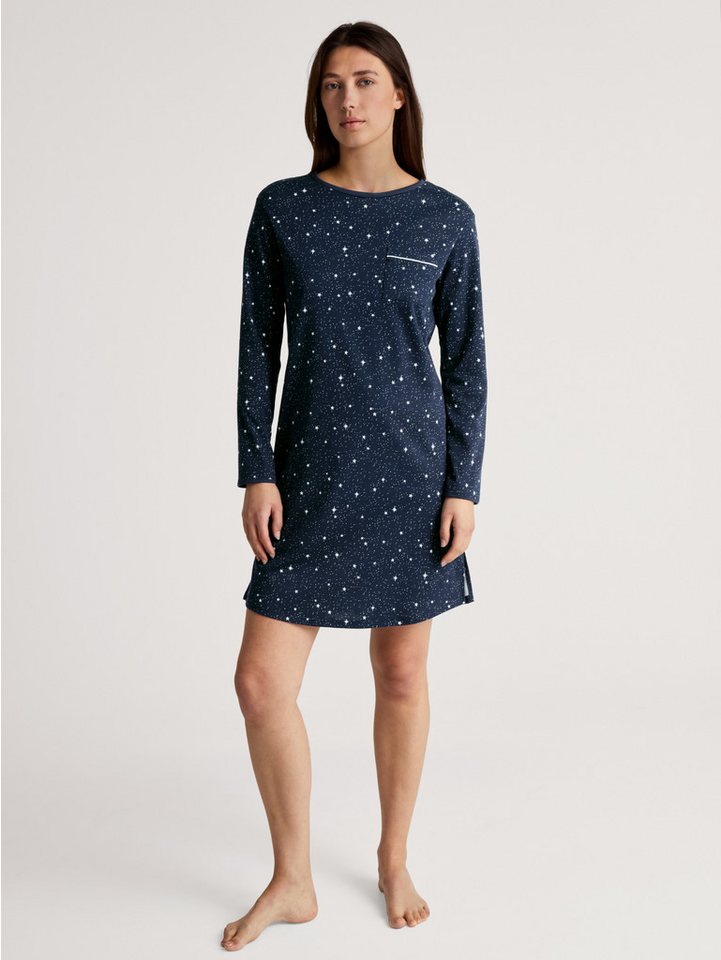 CALIDA Nachthemd Sweet Dreams Brusttasche, Pure Cotton, Interlock-Qualität, weich von CALIDA